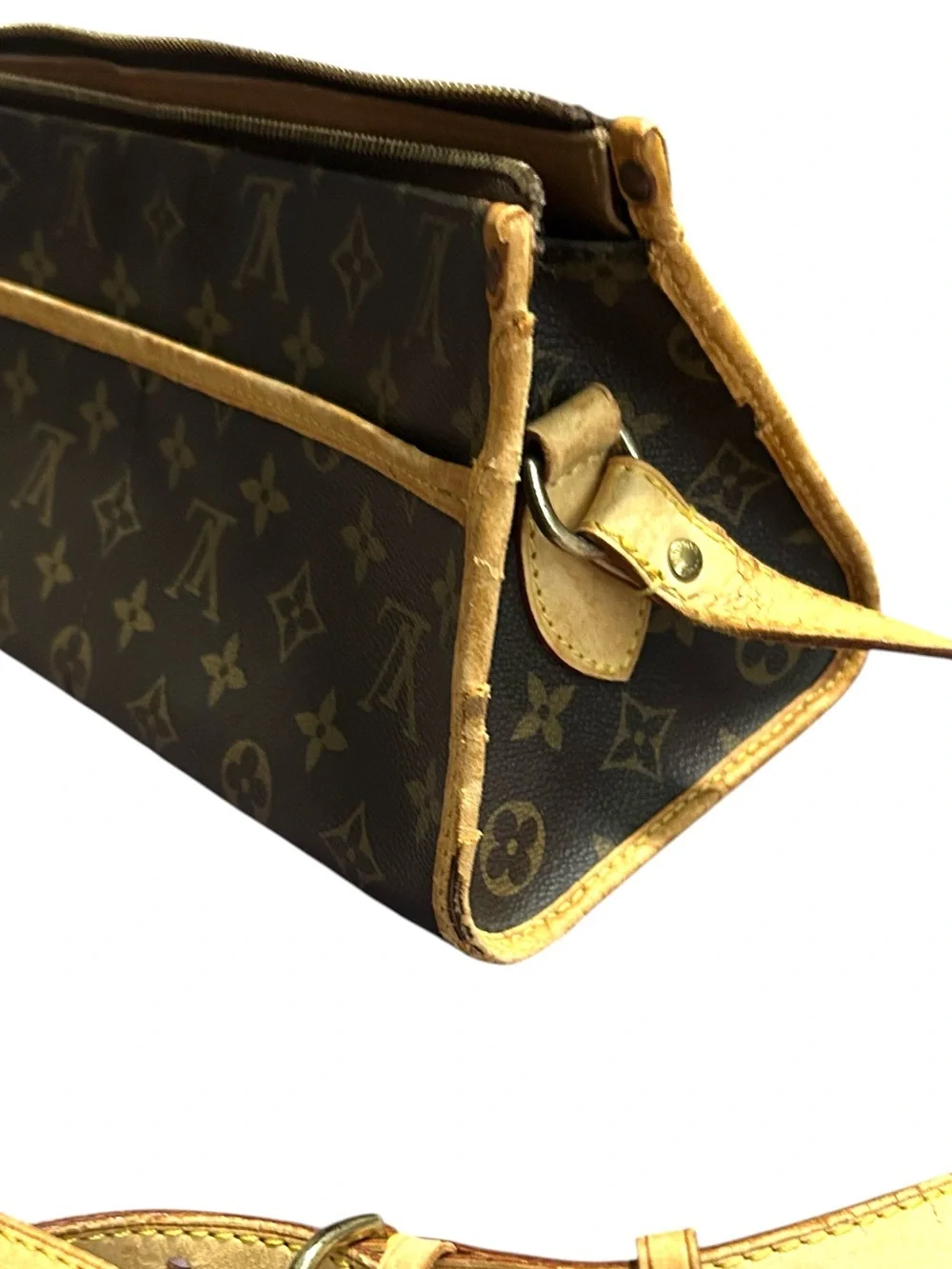 Louis Vuitton Popincourt LV Monogram Canvas Logo Long Purse Shoulder Bag